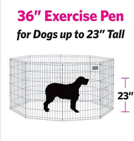 MidWest Homes for Pets Folding Metal Exercise Pen / Pet Playpen